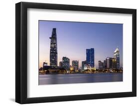 Saigon River, Ho Chi Minh City, Vietnam, Southeast Asia-Alex Robinson-Framed Photographic Print