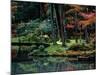 Saiho-Ji Garden in Autumn, Kyoto, Japan-Frank Carter-Mounted Photographic Print