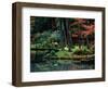 Saiho-Ji Garden in Autumn, Kyoto, Japan-Frank Carter-Framed Photographic Print