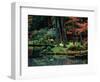 Saiho-Ji Garden in Autumn, Kyoto, Japan-Frank Carter-Framed Photographic Print