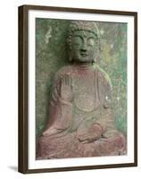 Saikyoji Temple, Buddha Statue, Hirado, Nagasaki, Japan-Rob Tilley-Framed Premium Photographic Print