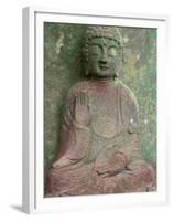 Saikyoji Temple, Buddha Statue, Hirado, Nagasaki, Japan-Rob Tilley-Framed Premium Photographic Print