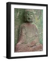 Saikyoji Temple, Buddha Statue, Hirado, Nagasaki, Japan-Rob Tilley-Framed Photographic Print