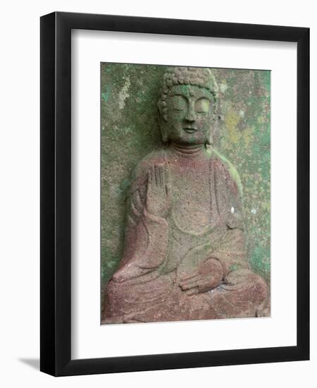 Saikyoji Temple, Buddha Statue, Hirado, Nagasaki, Japan-Rob Tilley-Framed Photographic Print