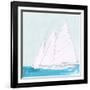 Sail Ashore-null-Framed Art Print