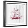 Sail Away 3-Ann Bailey-Framed Art Print