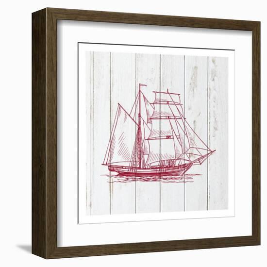 Sail Away 3-Ann Bailey-Framed Art Print