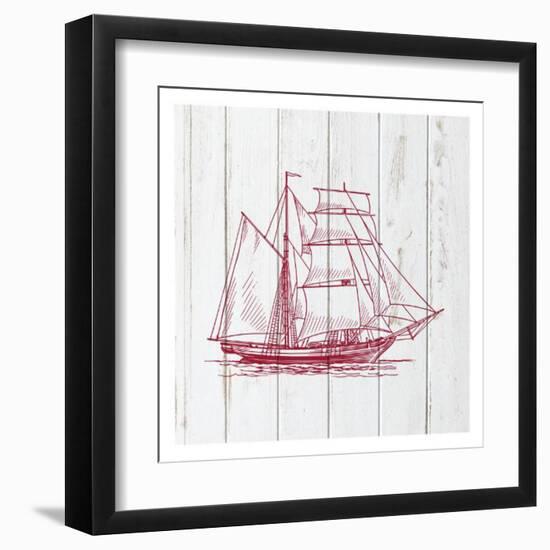 Sail Away 3-Ann Bailey-Framed Art Print