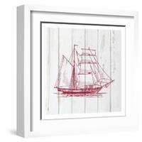 Sail Away 3-Ann Bailey-Framed Art Print