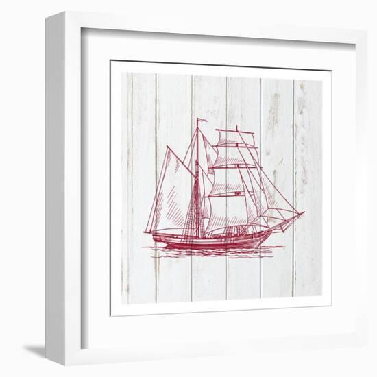 Sail Away 3-Ann Bailey-Framed Art Print