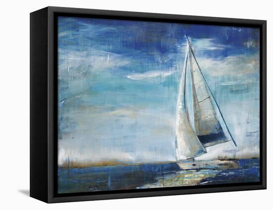 Sail Away-Liz Jardine-Framed Stretched Canvas