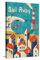 Sail Away-Rocket 68-Stretched Canvas