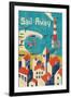 Sail Away-Rocket 68-Framed Premium Giclee Print