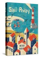 Sail Away-Rocket 68-Stretched Canvas