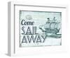 Sail Away-null-Framed Giclee Print