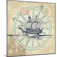 Sail Away-The Saturday Evening Post-Mounted Giclee Print