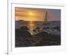 Sail Boat at Napa Tree Pt.-Bruce Dumas-Framed Giclee Print