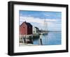 Sail Boat Rockport-Bruce Dumas-Framed Premium Giclee Print