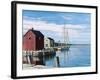 Sail Boat Rockport-Bruce Dumas-Framed Giclee Print