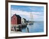 Sail Boat Rockport-Bruce Dumas-Framed Giclee Print