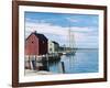 Sail Boat Rockport-Bruce Dumas-Framed Giclee Print