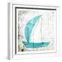 Sail Boat-Jace Grey-Framed Art Print