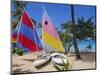 Sail Boats, Galley Bay, Antigua, Caribbean, West Indies, Central America-Firecrest Pictures-Mounted Photographic Print