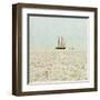 Sail Boats I-Kathy Mansfield-Framed Art Print