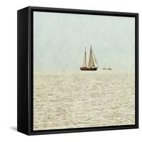 Sail Boats I-Kathy Mansfield-Framed Stretched Canvas