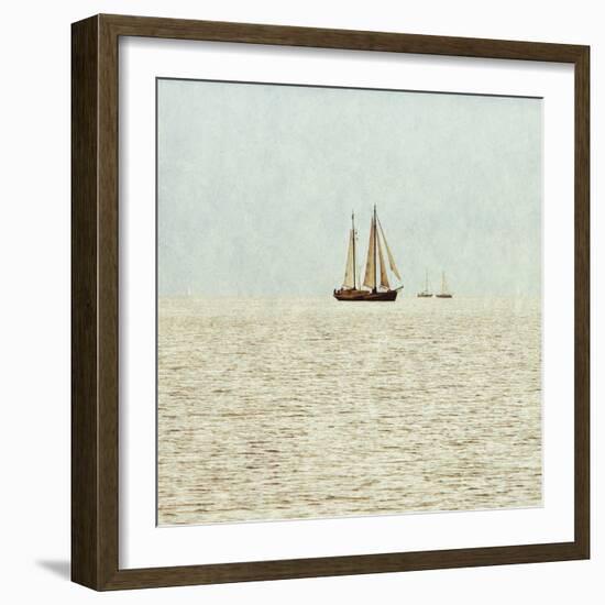 Sail Boats I-Kathy Mansfield-Framed Premium Giclee Print