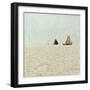 Sail Boats II-Kathy Mansfield-Framed Premium Giclee Print