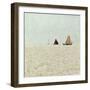 Sail Boats II-Kathy Mansfield-Framed Premium Giclee Print