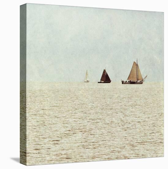 Sail Boats II-Kathy Mansfield-Stretched Canvas