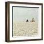 Sail Boats II-Kathy Mansfield-Framed Art Print