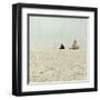 Sail Boats II-Kathy Mansfield-Framed Art Print