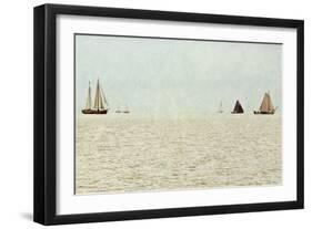 Sail Boats-Kathy Mansfield-Framed Art Print