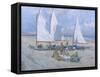 Sail Carts-Paul Bayart-Framed Stretched Canvas