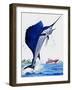 Sail Fish-null-Framed Giclee Print