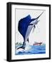 Sail Fish-null-Framed Giclee Print