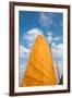 Sail of a boat, Ha Long Bay, Quang Ninh Province, Vietnam-null-Framed Photographic Print