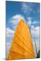 Sail of a boat, Ha Long Bay, Quang Ninh Province, Vietnam-null-Mounted Photographic Print