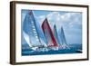 Sail Regatta-null-Framed Art Print