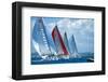 Sail Regatta-null-Framed Art Print