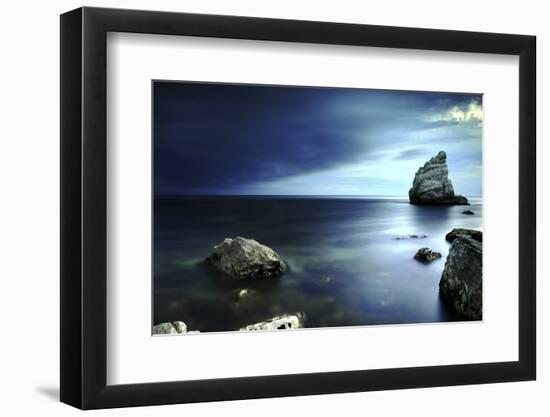 Sail Rock, Conero National Park, Marche, Italy-ClickAlps-Framed Photographic Print