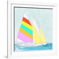 Sail Together-null-Framed Art Print