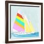 Sail Together-null-Framed Art Print