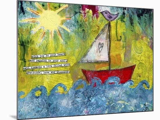 Sail Towards-Jennifer McCully-Mounted Giclee Print