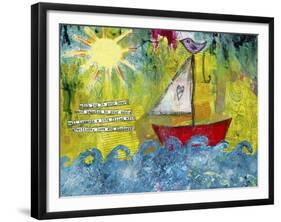 Sail Towards-Jennifer McCully-Framed Giclee Print