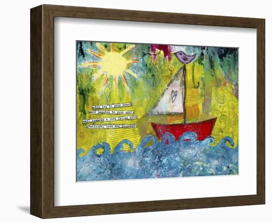 Sail Towards-Jennifer McCully-Framed Giclee Print