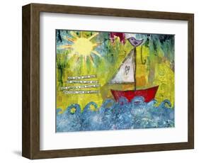 Sail Towards-Jennifer McCully-Framed Giclee Print